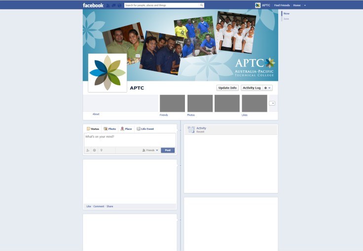APTC Facebook mock-up