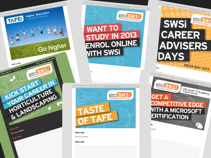 Enrolment eCampaigns