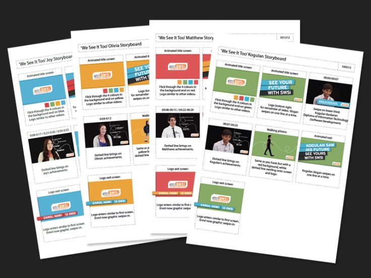 We See It Too video storyboards